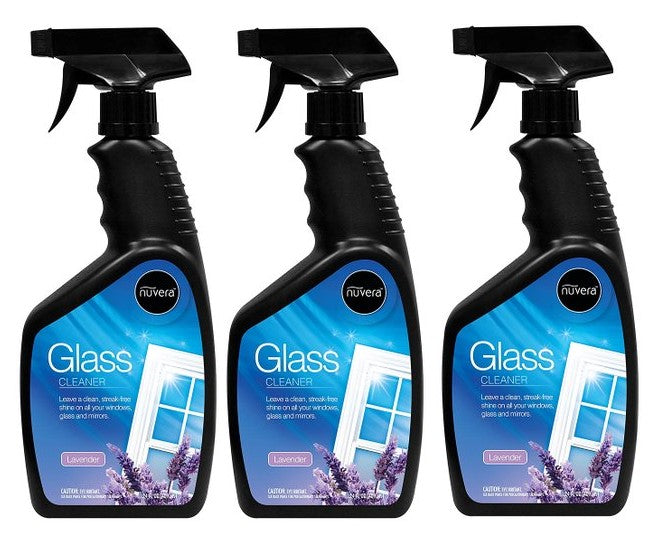 Nuvera Glass Cleaner, 3 Pack