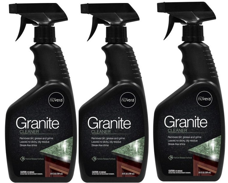 Nuvera Granite Cleaner, 3 Pack