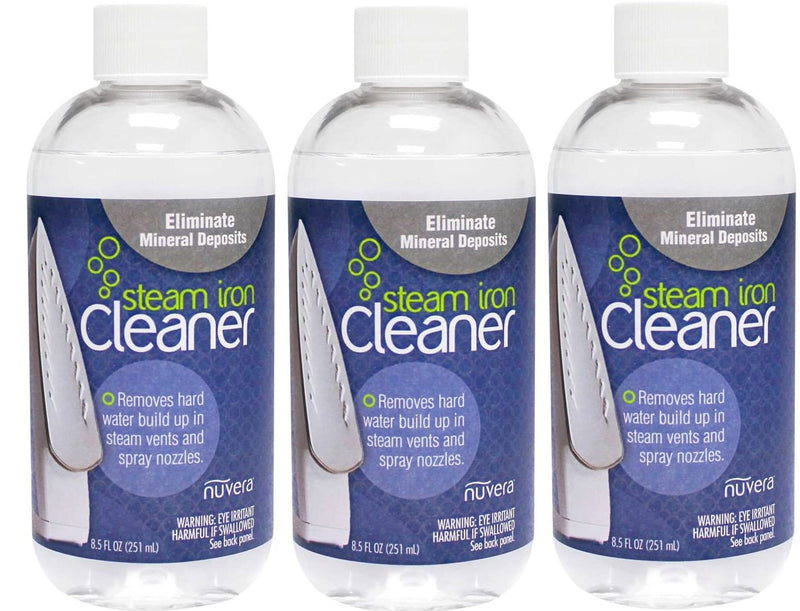 Nuvera Steam Iron Cleaner 8.5 oz, 3-Pack