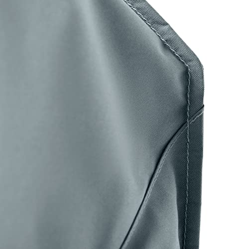 Classic Accessories Storigami Easy Fold Water-Resistant 64 Inch BBQ Grill Cover, Monument Grey