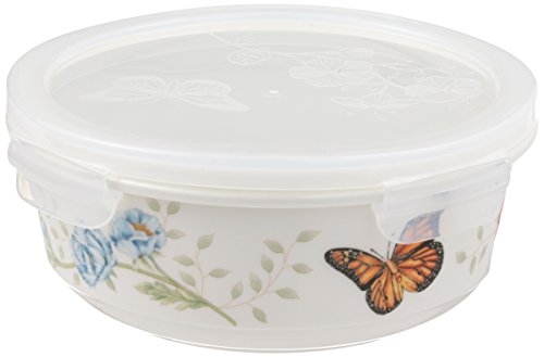 Lenox Butterfly Meadow Serve and Store 6.25" Bowl , White