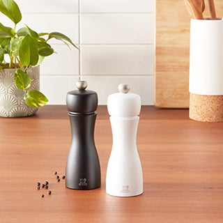 Peugeot Tahiti 6 Inch Black Pepper Mill and White Salt Mill Set