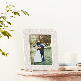 Lenox 858821 White French Perle 5" X 7" Frame, 1.55 LB