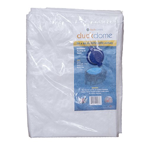 Duck Covers DD3670 Rectangular Duck Dome, 36 x 70 Inch Airbag for Outdoor Furniture, 36" L x 70" W, White