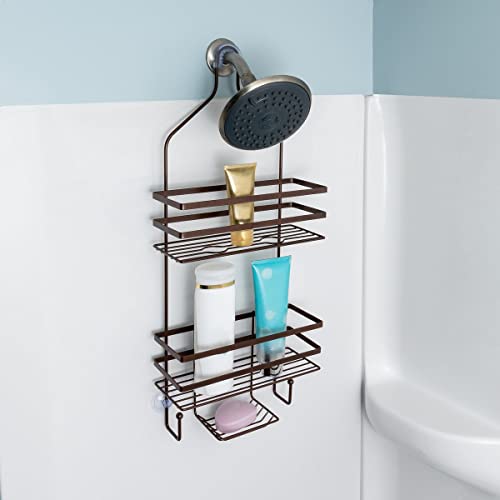 Honey-Can-Do Hanging Shower Caddy, Oil-Rubbed Bronze BTH-08990 Oil Rubbed Bronze