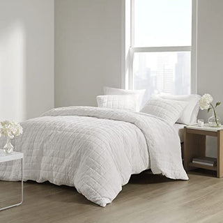 N Natori Cocoon Duvet Classic Box Quilting Design (Insert NOT Included) All Season Soft Oversized Co