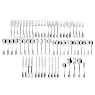 Oneida Satin Sand Dune Flatware, 45 Piece, Multi