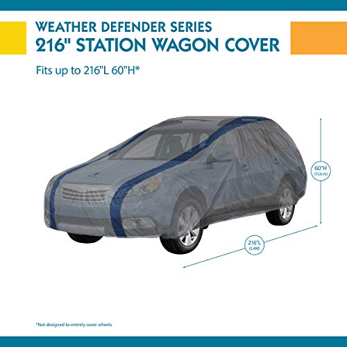 Duck Covers Weather Defender Station Wagon Cover for Wagons up to 18&