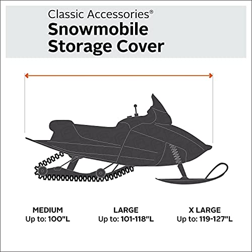 Classic Accessories SledGear Snowmobile Storage Cover, Medium