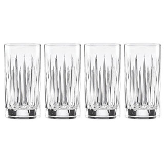 Reed & Barton Soho Crystal Iced Beverage Glass, Set of 4, Clear
