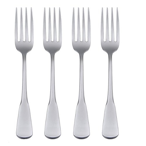 Oneida Flatware Colonial Boston Dinner Forks, Set of 4,Silver