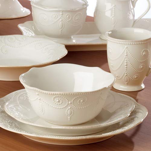 Lenox Off- White French Perle 4-Piece Place Setting, 6.80 LB
