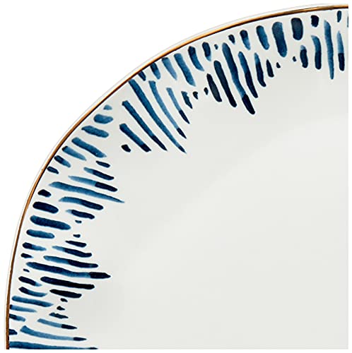 Lenox Blue Bay 4-Piece Set Dinner Plates, 6.45 LB, White