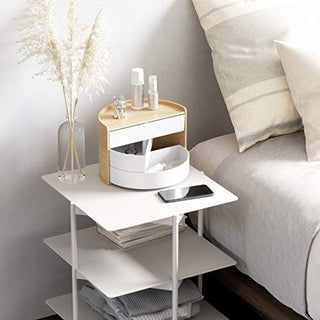 Umbra Moona Jewelry Box, White/Natural