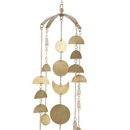 Crane Baby Mobile for Crib, Moon Phase Nursery Décor for Boys and Girls, Ceiling Hanging, 6" x 6" X 36"