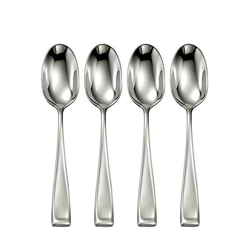 Oneida Moda Teaspoons, Set of 4,Silver
