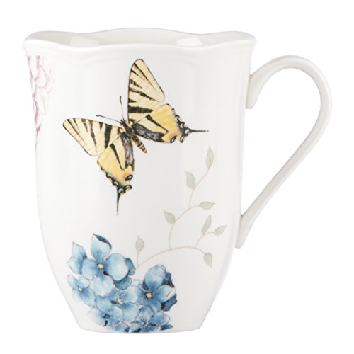 Lenox Butterfly Meadow Hydrangea Mug, 0.40 LB, Multi