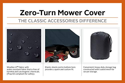 Classic Accessories Zero-Turn Mower Cover, Medium