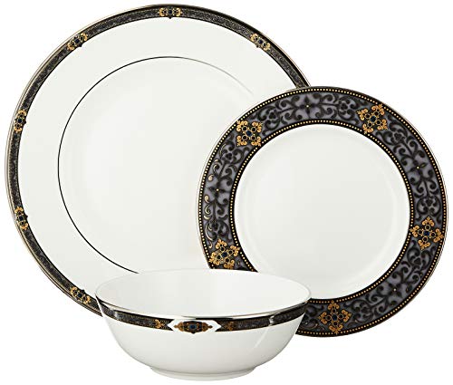 Lenox Vintage Jewel 3-Piece Place Setting, White