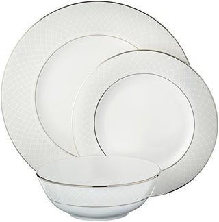 Lenox Venetian Lace 3-Piece Place Setting, White