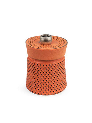 Peugeot Bali FONTE Cast Iron Pepper Mill, 8cm/3 In Orange