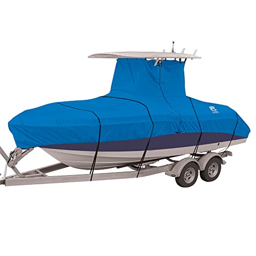 Classic Accessories Stellex Blue T-Top Boat Cover, 20&