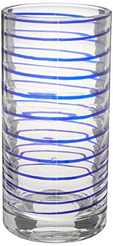 Kate Spade Charlotte Street 2-Piece Highball Glass Set, 1.70 LB, Blue