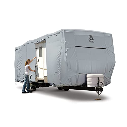 Classic Accessories Over Drive PermaPRO Travel Trailer Cover, Fits 33&