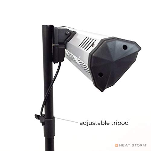 Heat Storm HS-1500-TT Infrared, 7 ft Cord, Tripod + Heater