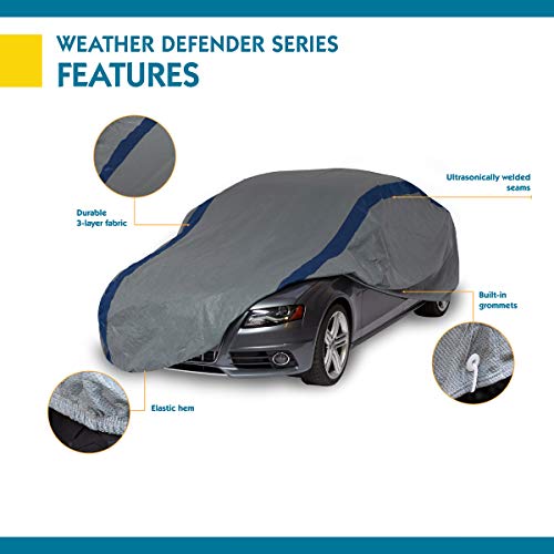 Duck Covers Weather Defender Car Cover for Sedans up to 22&