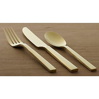Oneida Chef's Table Champagne 20 Piece Everyday Flatware Set, Service for 4, 18/0 Stainless Steel, Silverware Set