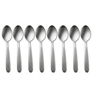 Oneida Teaspoon Set (8pc) Jordan Pattern, Stainless Steel