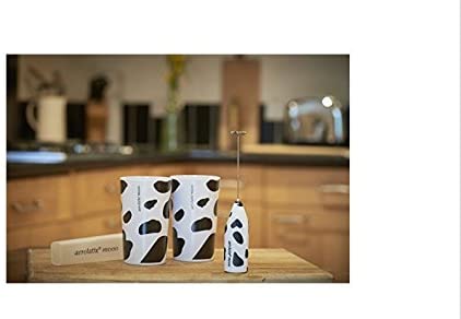 Aerolatte Moo Milk Frother and Tumbler Gift Set, 16 oz, Multicolored