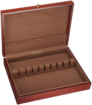 Reed And Barton 50Mb Eureka Mahogany Flatware Chest