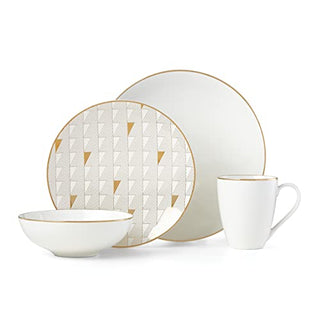 Lenox White Trianna 4-Piece Place Setting, 5.50 LB