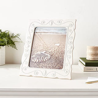 Lenox White French Perle 8" X 10" Frame, 3.80 LB