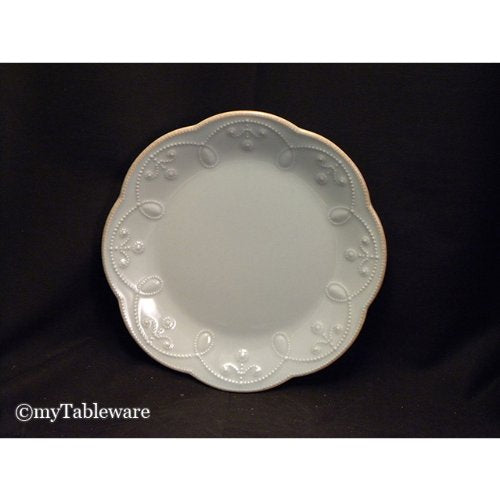 Lenox French Perle Accent Plate, Ice Blue