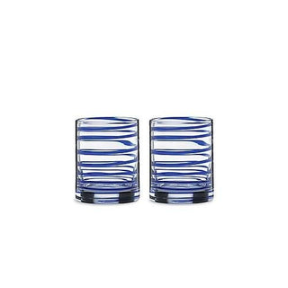 Kate Spade Charlotte Street 2-Piece Dof Glass Set, 1.85 LB, Blue