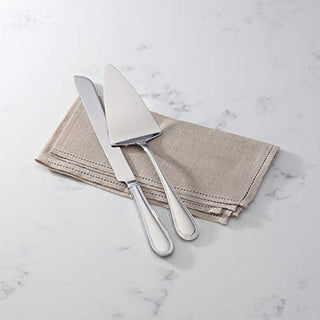 Reed & Barton Lyndon 2pc Dessert Set, 0.8 LB, Metallic