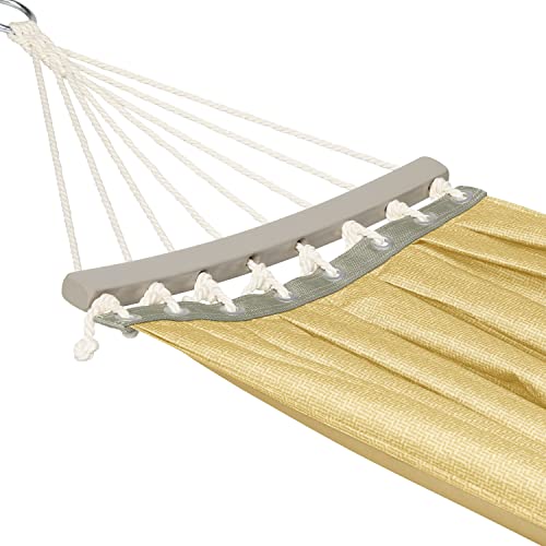 Duck Covers Weekend One-Person Hammock, 84 x 58 Inch, Straw