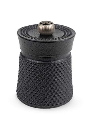 Peugeot BALI FONTE Cast Iron Pepper Mill, 8cm/3 In, Black