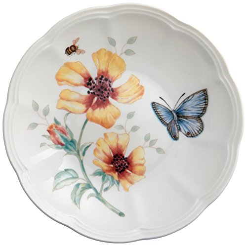 Lenox Butterfly Meadow 6-Piece Party Plate Set, 3.05 LB, Multi