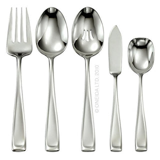 Oneida Moda 65-Piece Flatware Set, Service for 12