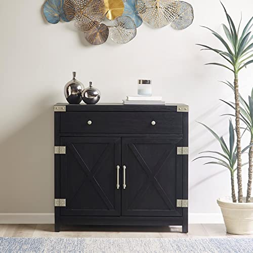 Madison Park Transitional Ellie Ellie Accent Chest with Black Finish MP130-1160