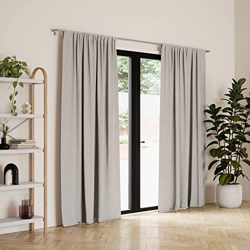 Umbra Twilight Blackout Panel with Pocket top tabs, 63" inch, Grey