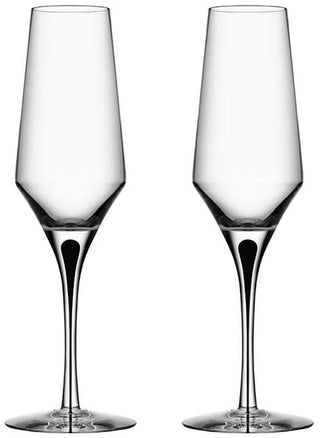 Orrefors Metropol Champagne Set of 2
