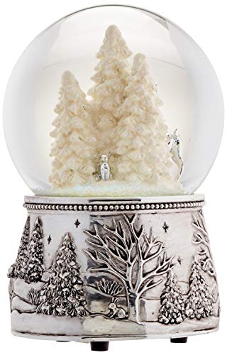 North Pole Bound Reindeer Musical Snow Globe - Thumbnail 4