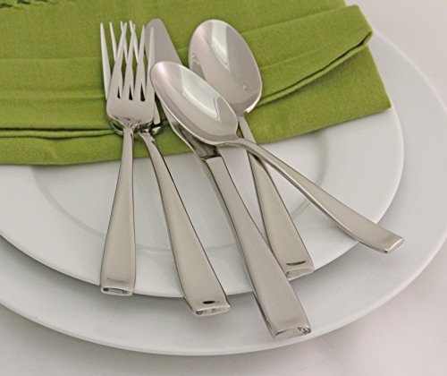 Oneida Moda Dinner Forks, Set of 4,Silver,Dinner Forks, Set of 4