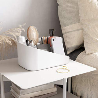 Umbra Glam Cosmetic Organizer, White/Gray
