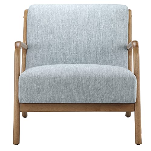 INK+IVY Lounge Chair with Light Blue Finish II110-0397
